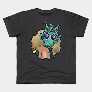 Greedo Bounty Hunter art Kids T-Shirt